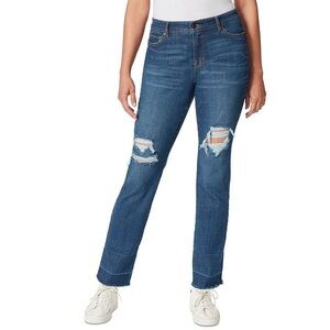 Gloria Vanderbilt Slimming Straight Leg Distressed. Jeans. NWT. Women’s 6